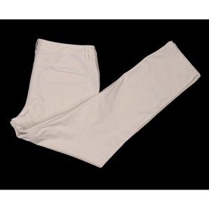 Lululemon ABC Classic-Fit Pant 32" *Utilitech Men's Size 38 Off-White M5ABPS